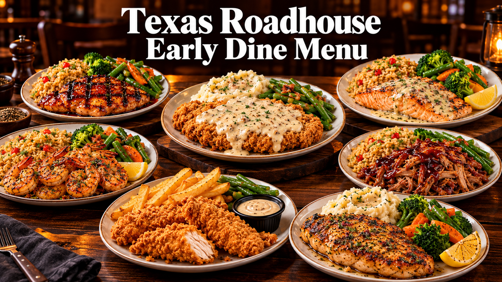 Texas Roadhouse Early Dine Menu