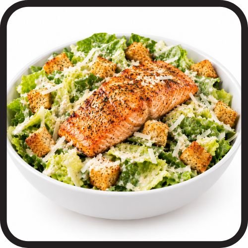 Texas Roadhouse Salmon Caesar Salad