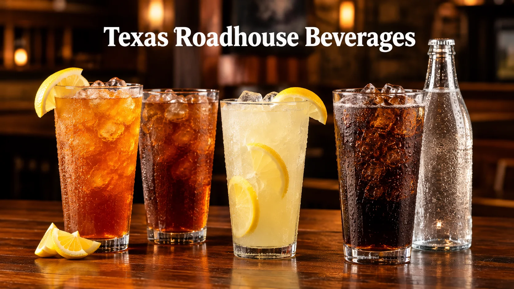 Texas Roadhouse Beverages